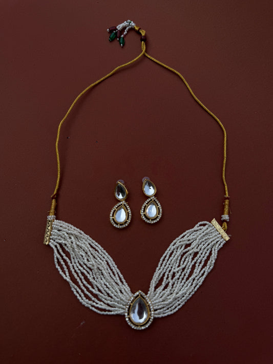 Shabnam-e-Moti Choker Set